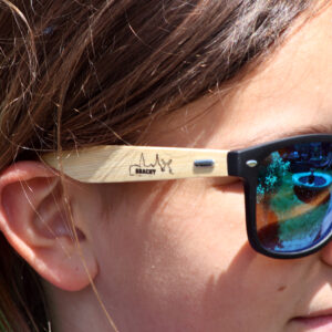 Sonnenbrille mit Bracht Skyline