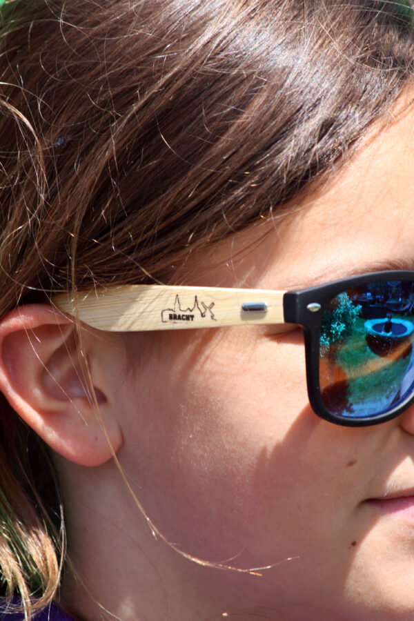 Sonnenbrille mit Bracht Skyline