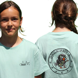 Kids Shirt Rockdohle mintgrün